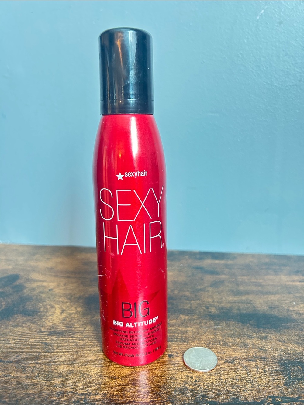 SexyHair Big Altitude Volumizing Mousse - Red